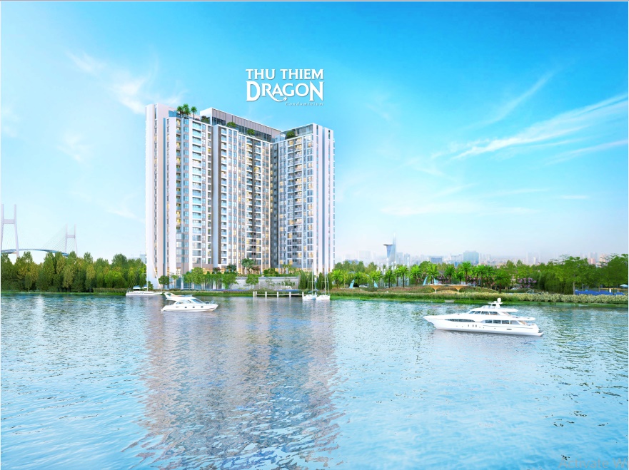 Căn hộ Thủ Thiêm Dragon Condominium 19 Tổng thể căn hộ Thủ Thiêm dragon