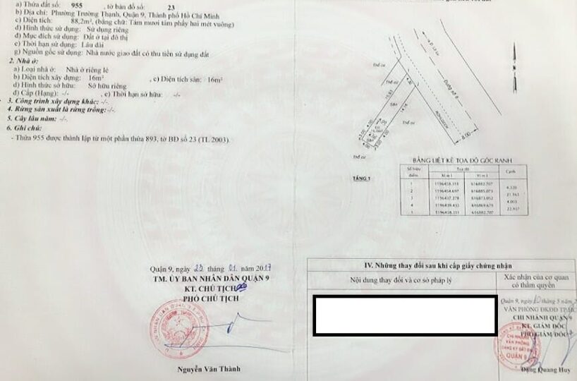 Bán đất 23 triệu/m2 mặt tiền đường số 8 (16m) Lò Lu Q.9 1 đường 8 lò lu