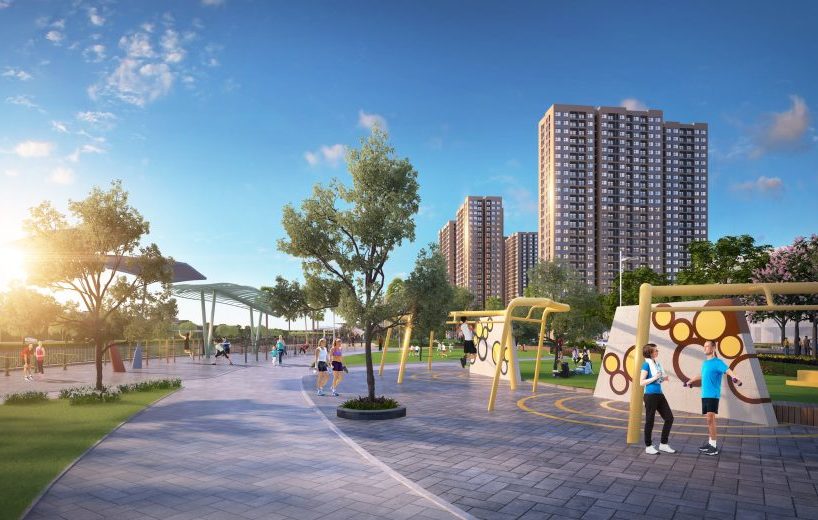 Phối cảnh đô thị Vincity quận 9