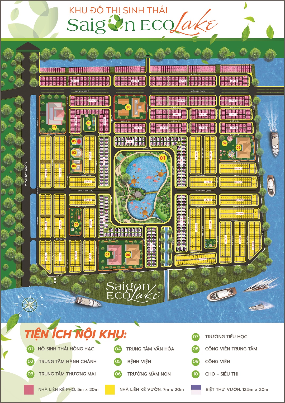 Sài Gòn Eco Lake 23 Phân lô Sài gòn eco lake
