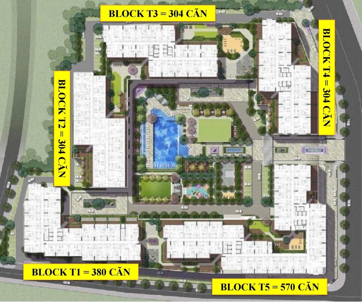 Mặt bằng căn hộ akari city bình tân