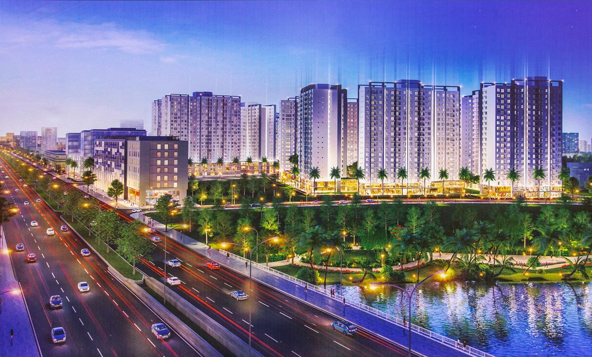 phối cảnh dự án akari city bình tân