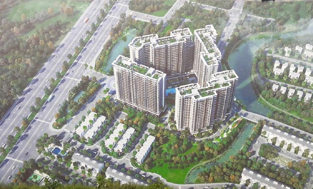 Phối cảnh căn hộ Safira Khang Điền