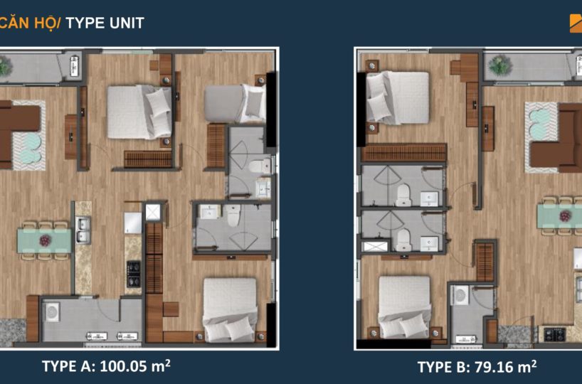 thiết kế căn hộ akari bình tân 1