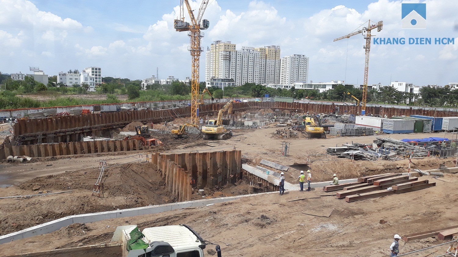 Căn hộ Safira Khang Điền Quận 9 23 tiến độ căn hộ safira khang điền