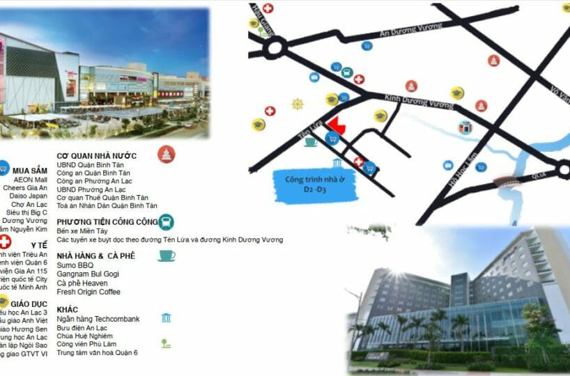 tiện ích căn hộ aio city bình tân