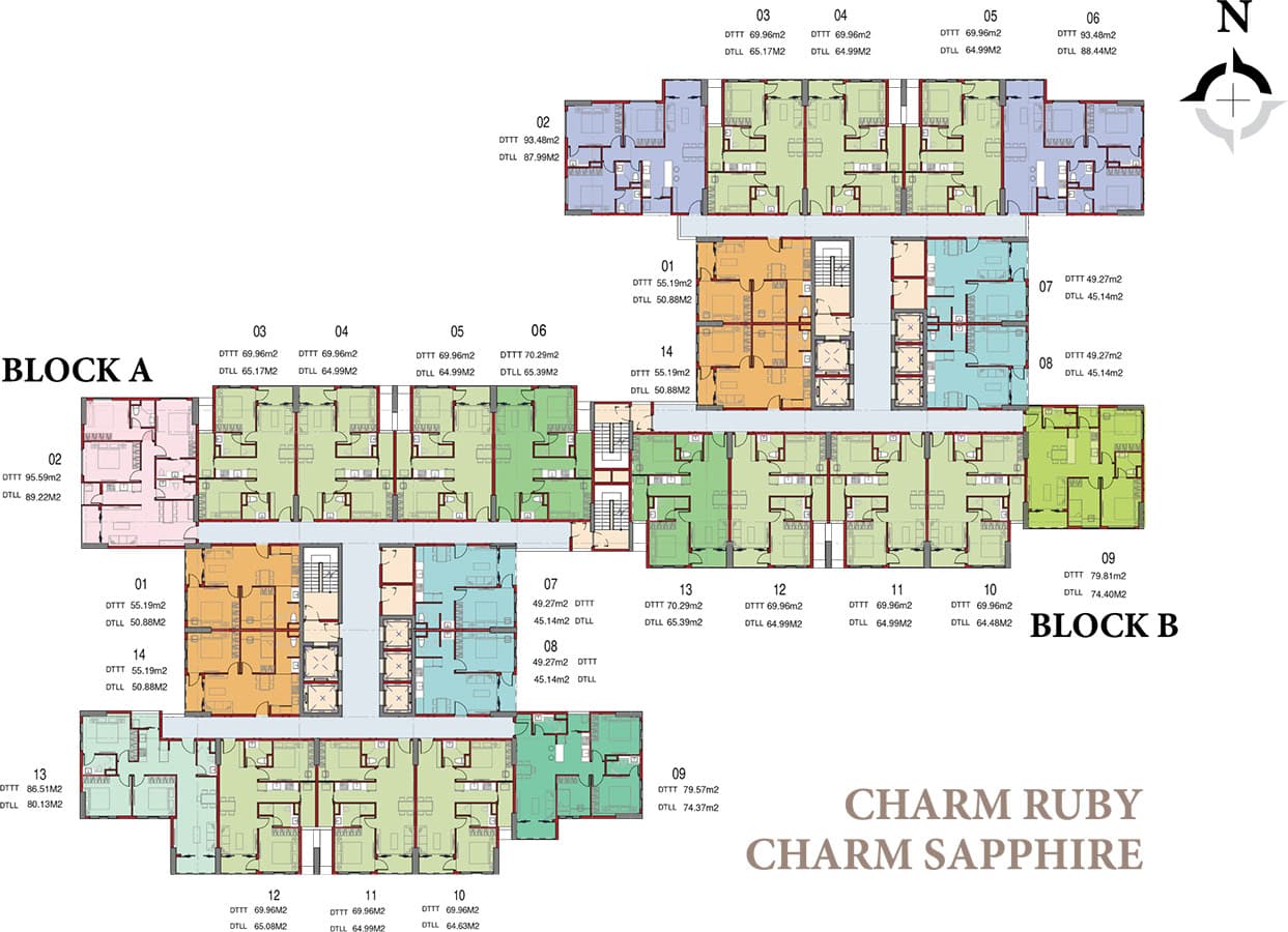 Căn hộ Charm City Dĩ An Bình Dương 18 mat bang tang 5 30 charm city