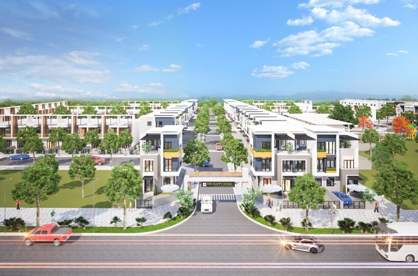 Listings 47 Phối cảnh dự án đất nền The Happy Home TP. Đồng Xoài