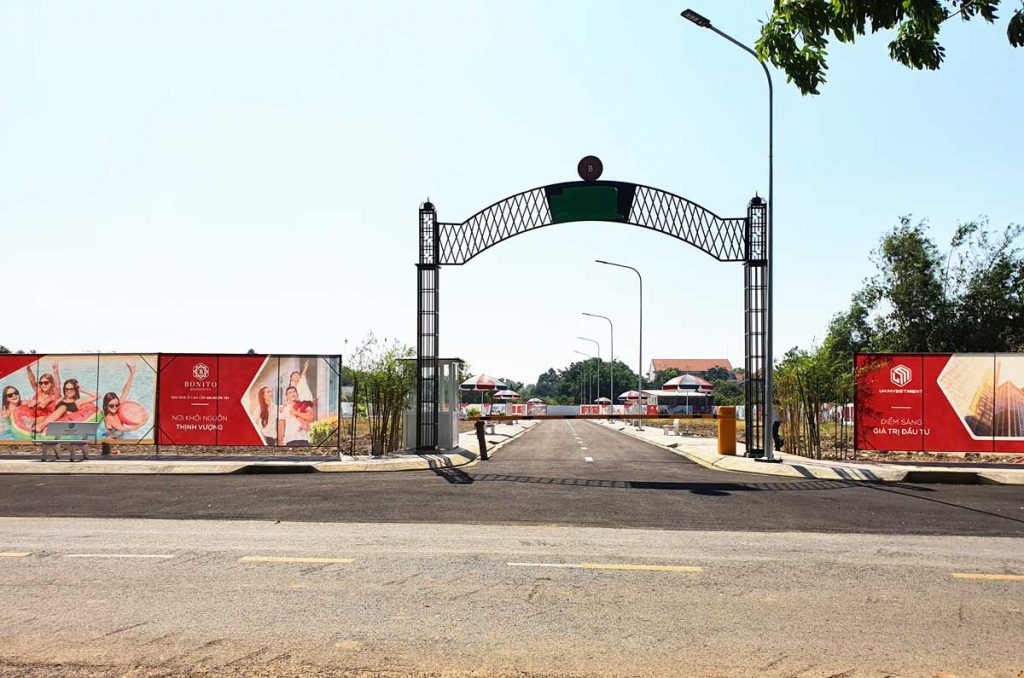 Thực tế dự án đất nền Bonito Residences Củ Chi