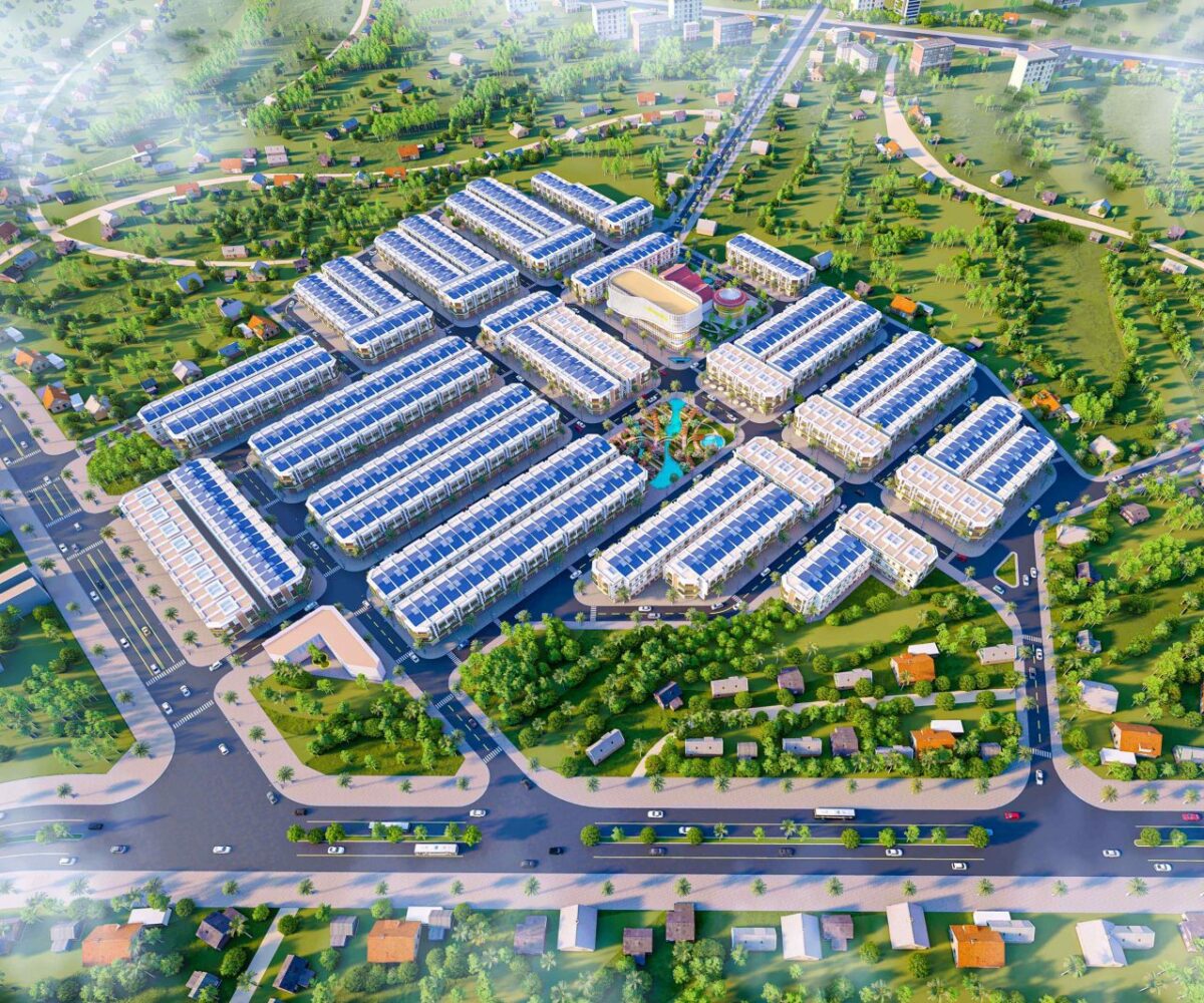 Phối cảnh dự án đất nền Long Hội Central Point Nhơn Trạch