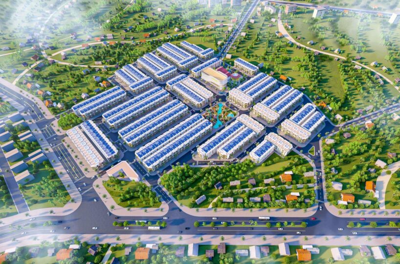 Phối cảnh dự án đất nền Long Hội Central Point Nhơn Trạch