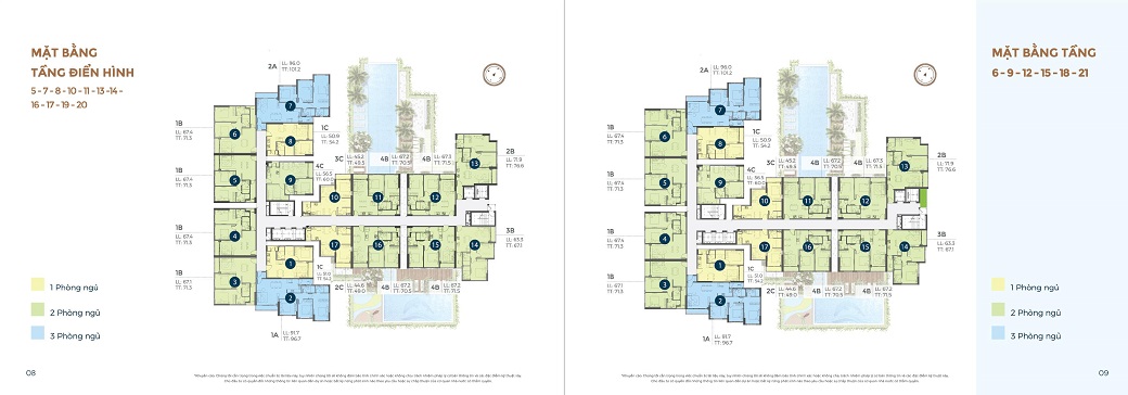 Mặt bằng dự án Căn hộ Precia Quận 2