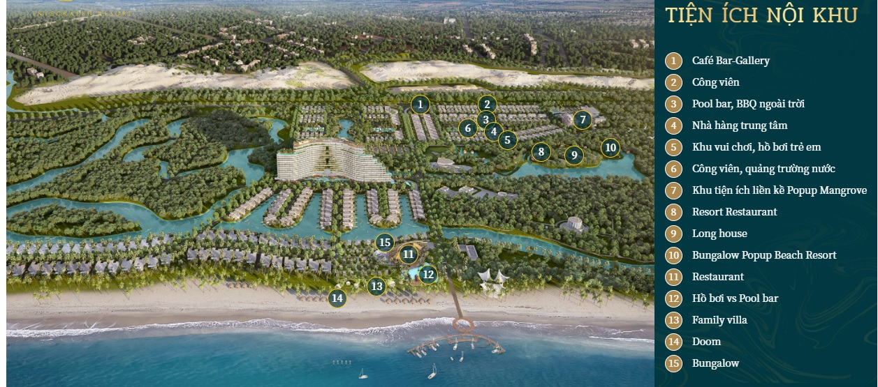 Biệt thự biển Lagoona Bình Châu 13 Tien ich noi khu Lagoona Binh Chau