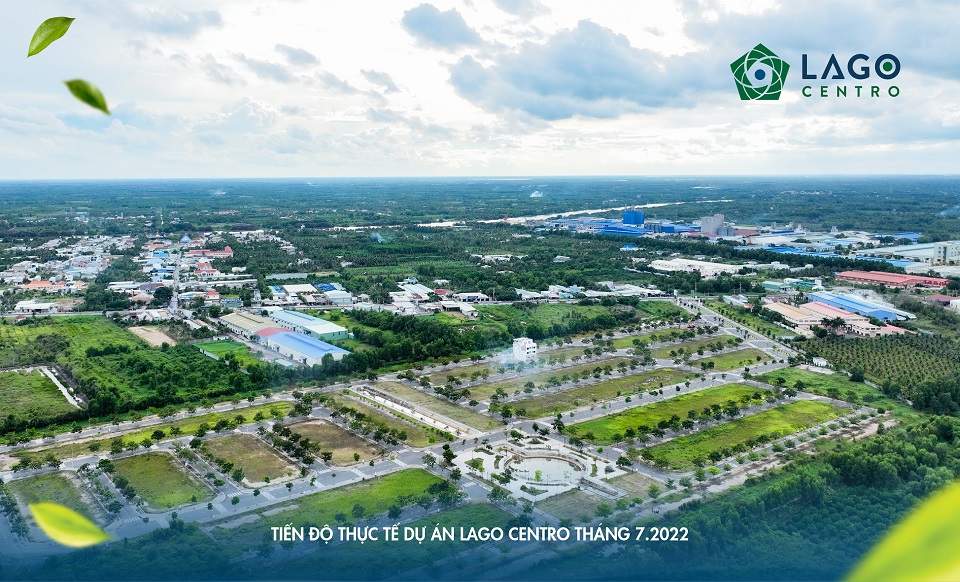 Hình ảnh thực tế dự án đất nền Lago Centro tháng 07 (1)