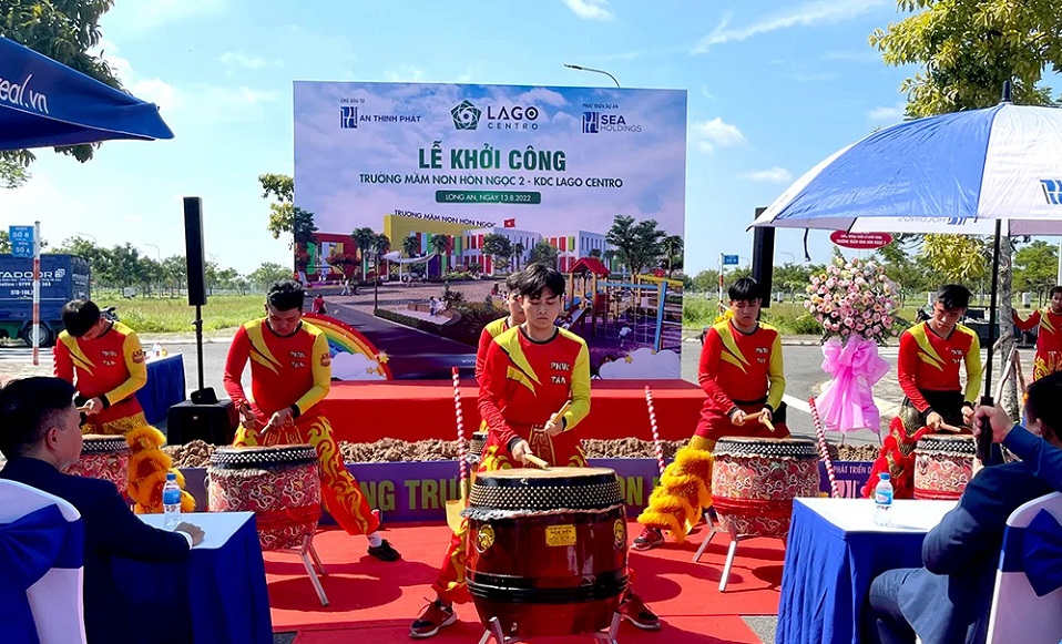 Lễ khởi công trường Mầm Non Hòn Ngọc 2 tại dự án Lago Centro